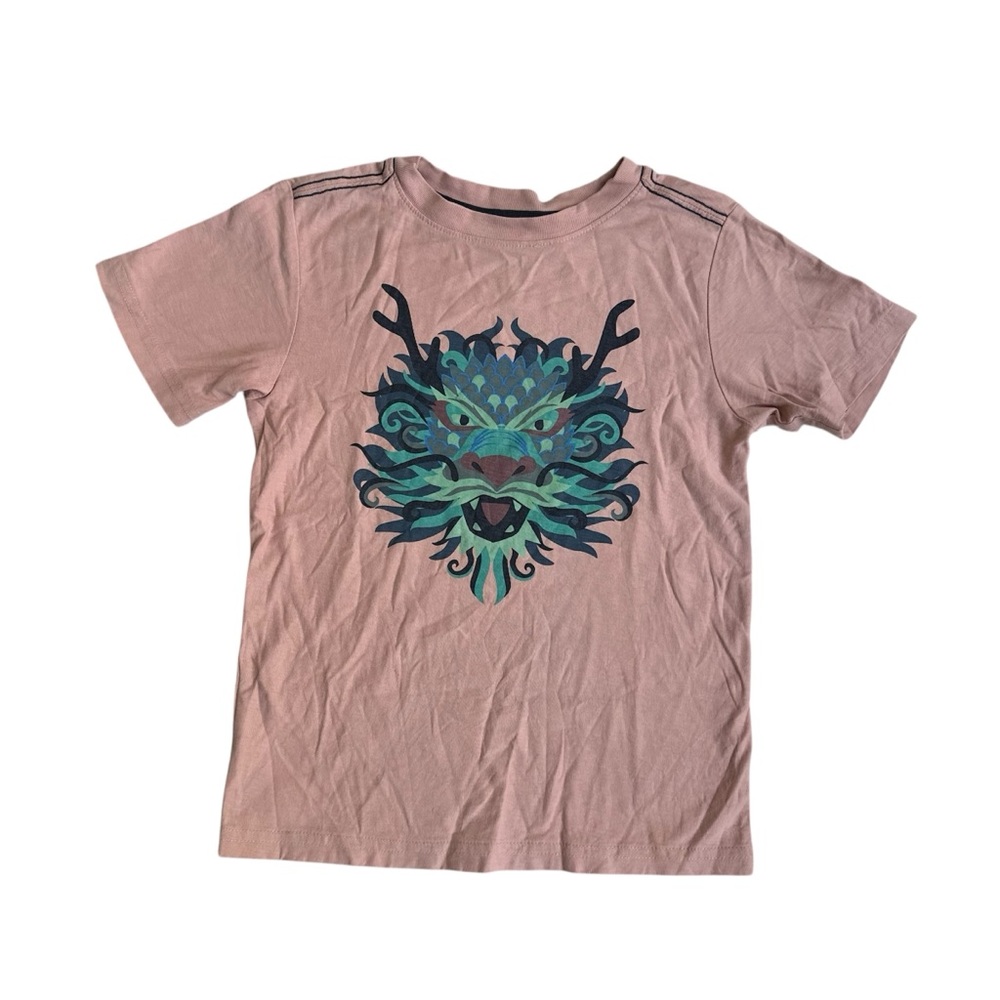 Tea Collection Carnival Dragon Tee Size 7